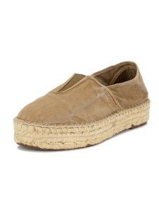 Natural world Espadryle w kolorze jasnobrązowym rozmiar: 42. Brązowe espadryle Natural World, bez wzorów, bez obcasa. Za 109,78 zł.