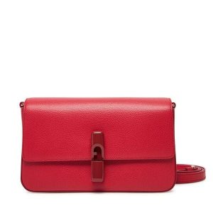 Torebka Furla. Czerwone torebki klasyczne Furla, bez wzorów, bez dodatków. Za 659,99 zł.