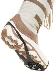 Kimberfeel Kolce "Spiker" w kolorze czarnym rozmiar: onesize. Czarne kozaki Kimberfeel, bez wzorów, z materiału, bez obcasa, bez zapięcia. Za 65,54 zł.