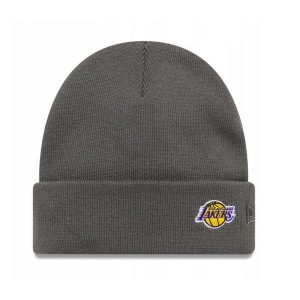 New Era czapka LA Lakers kolor szary - 60691118. Szare czapki New Era, bez wzorów. Za 146,05 zł.