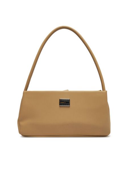 Tommy Jeans Torebka AW0AW17295 ACT Beżowy. Brązowe torebki klasyczne Tommy Jeans, bez wzorów, z jeansu, bez dodatków. Za 349,99 zł.