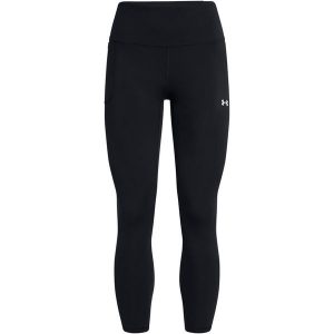 Damskie legginsy do kostek Under Armour Motion. Czarne legginsy Under Armour, bez wzorów, z materiału. Za 355,99 zł.