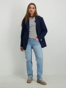 LTB Dżinsy "Fallon" - Regular fit - w kolorze błękitnym rozmiar: W28/L30. Niebieskie jeansy LTB, z aplikacjami. Za 118,56 zł.