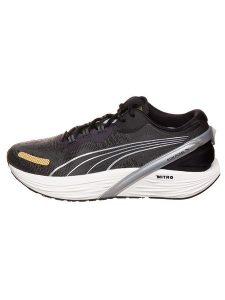 Puma Buty "Run XX Nitro" w kolorze czarno-białym do biegania rozmiar: 41. Białe buty sportowe Puma, bez wzorów, bez zapięcia, do biegania. Za 303,06 zł.
