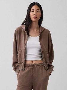 GAP Bluza w kolorze brązowym rozmiar: XXL. Brązowe bluzy GAP, xxl, bez wzorów, bez kaptura. Za 153,34 zł.
