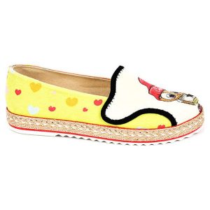 Streetfly Espadryle w kolorze żółtym ze wzorem rozmiar: 39. Żółte espadryle Streetfly, bez wzorów, z materiału, bez obcasa. Za 97,32 zł.