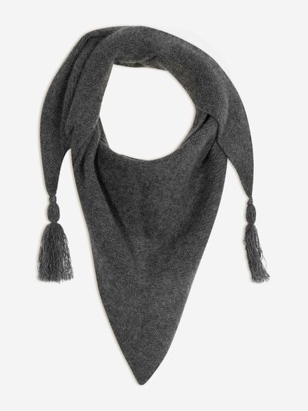 Just Cashmere Kaszmirowy szal "Lima" w kolorze szarym rozmiar: onesize. Szare szaliki Just Cashmere, bez wzorów, z kaszmiru. Za 258,52 zł.