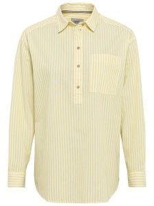 Camel Active Bluzka w kolorze żółtym rozmiar: XL. Żółte bluzki Camel Active, xl, bez wzorów, z bawełny, bez kołnierzyka, bez ramiączek. Za 144,92 zł.