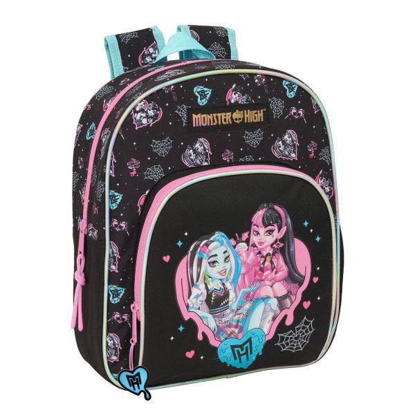 Plecak szkolny MONSTER HIGH Poliester 300D. Czarne plecaki MONSTER HIGH. Za 138,00 zł.