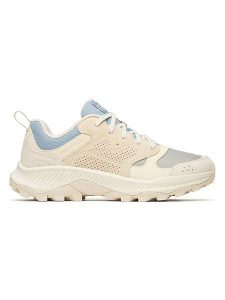 Merrell Skórzane buty turystyczne "Tempo Sol" w kolorze beżowym rozmiar: 42. Brązowe buty trekkingowe Merrell, bez zapięcia. Za 263,53 zł.