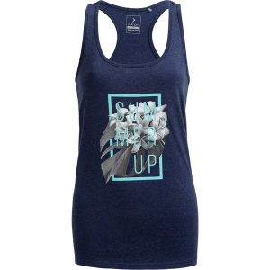Top damski TSD603 - denim melanż - Outhorn. Topy marki Outhorn. W wyprzedaży za 24,99 zł.