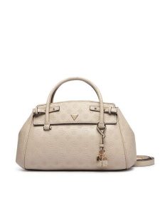 Guess Torebka Diana HWPD97 27060 Beżowy. Brązowe kuferki Guess, z aplikacjami, ze skóry, bez dodatków. Za 634,99 zł.