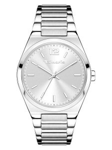 Tamaris Zegarek kwarcowy w kolorze srebrnym rozmiar: onesize. Szare, analogowe zegarki Tamaris. Za 104,64 zł.