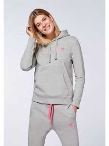 Polo Sylt Bluza w kolorze szarym rozmiar: XS. Szare bluzy Polo Sylt, xs, bez wzorów, z bawełny, z kapturem. Za 83,22 zł.