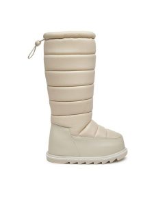 United Nude Śniegowce Zembla Bubble Boot 10885828125 Beżowy. Brązowe buty zimowe United Nude, z materiału, bez obcasa, bez zapięcia. Za 909,99 zł.