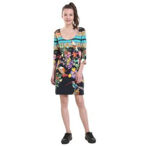 Desigual Kamizelka Damska Alada Negro 18Wwvk34 2000 (Rozmiar L). Spódnice marki Desigual. W wyprzedaży za 185,00 zł.