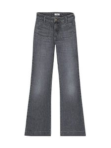 Wrangler Dżinsy - Slim fit Flared Leg - w kolorze antracytowym rozmiar: W29/L34. Czarne jeansy Wrangler, bez wzorów. Za 175,67 zł.