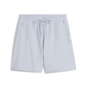 Damskie szorty HER 5" z wysokim stanem PUMA Cool Weather Blue. Niebieskie szorty Puma, bez wzorów, z podwyższonym stanem. W wyprzedaży za 109,00 zł.