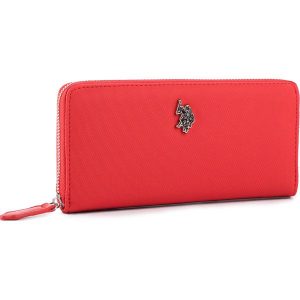 Duży Portfel Damski U.S. POLO ASSN. - New Ports. L Zip Ard Wall BEUNP0432WVP400 Red. Portfele marki U.S. Polo Assn. W wyprzedaży za 139,00 zł.