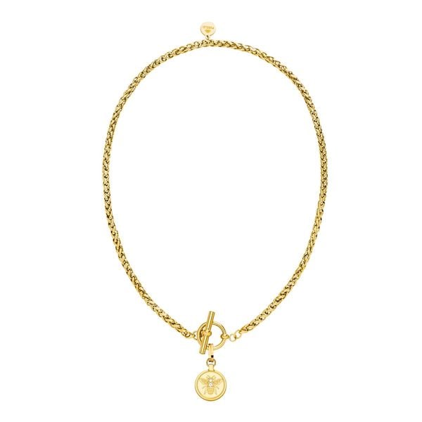 Purelei Purelei Naszyjnik Lele Naszyjniki 1 ct Damski. Białe naszyjniki Purelei, z cyrkonią, pozłacane. Za 169,19 zł.