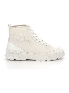 Kickers Sneakersy "Kick Way" w kolorze kremowym rozmiar: 38. Brązowe trampki Kickers, bez wzorów, za kostkę, bez zapięcia. Za 228,38 zł.