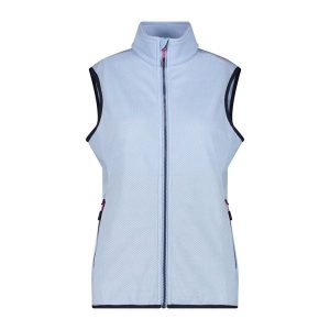 Kurtka bez rękawów polarowa damska CMP. Niebieskie kurtki CMP, bez wzorów, z polaru, bez kaptura. Za 244,50 zł.