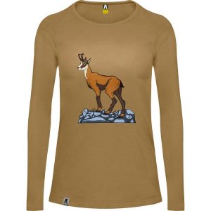 Koszulka trekkingowa z długim rękawem damska Alpinus Varena brązowa. Brązowe bluzki ALPINUS, s, bez wzorów, sportowe, bez kołnierzyka, bez ramiączek. Za 85,00 zł.