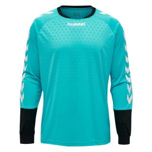 Bluza Bramkarska Hummel. Niebieskie bluzy Hummel, xl, bez wzorów, bez kaptura. Za 218,50 zł.