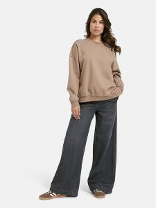 Smith & Soul Bluza w kolorze szarobrązowym rozmiar: L. Brązowe bluzy Smith & Soul, l, bez wzorów, bez kaptura. Za 173,99 zł.