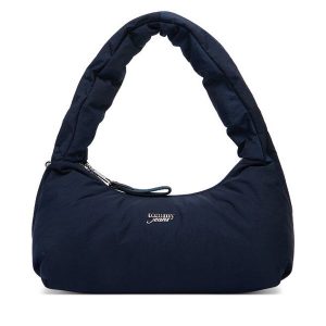 Torebka Tommy Jeans. Niebieskie torebki klasyczne Tommy Jeans, bez wzorów, z jeansu, bez dodatków. Za 369,99 zł.