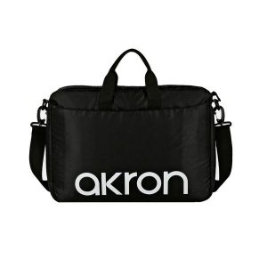 Torba Trenerska Akron – Czarna. Czarne torby podróżne i sportowe AKRON, bez wzorów, z materiału, na ramię, duże. Za 201,25 zł.