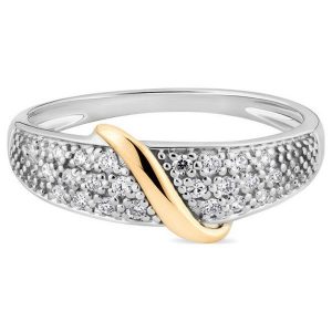 RABAT Pierścionek - , Brylant 0,16ct. Pierścionki marki W.KRUK. W wyprzedaży za 1 290,00 zł.