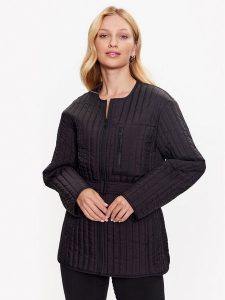 Calvin Klein Kurtka przejściowa K20K205505 Czarny Regular Fit. Czarne kurtki Calvin Klein, m, bez wzorów, z syntetyku, bez kaptura. Za 529,99 zł.