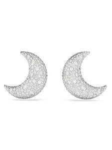 Swarovski Kolczyki-wkrętki z kryształami rozmiar: onesize. Szare kolczyki Swarovski, z kryształem, metalowe. Za 383,80 zł.