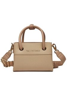 Valentino Torebka Alexia VBS5A805 Beżowy. Brązowe torebki klasyczne Valentino, bez wzorów, ze skóry, bez dodatków. Za 479,99 zł.