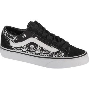 Buty Vans Bandana Style 36 VN0A54F6D9S czarne. Czarne trampki bez wzorów, z gumy, bez zapięcia. Za 361,22 zł.