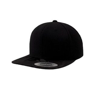 Czapka Z Daszkiem Camo Snapback. Czarne czapki FLEXFIT, bez wzorów. Za 103,99 zł.