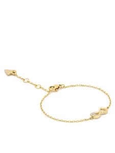 Guess Bransoletka JUBB06 048JW Złoty. Żółte bransoletki Guess, ze stali. Za 198,99 zł.