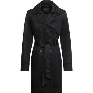 Płaszcz trencz bonprix czarny. Płaszcze marki bonprix. Za 219,99 zł.