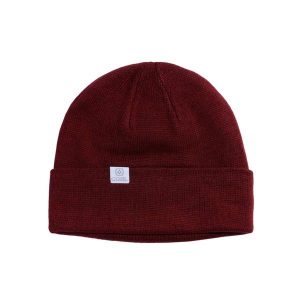 Czapka zimowa COAL FLT burgundy. Brązowe czapki COAL, bez wzorów, sportowe. Za 29,00 zł.