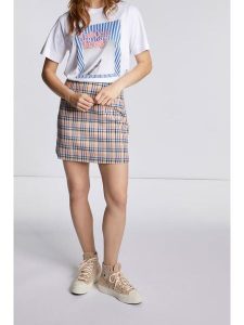 Rich & Royal Spódnica ze wzorem rozmiar: 36. Spódnice Rich & Royal, bez wzorów, z bawełny, mini. Za 152,95 zł.