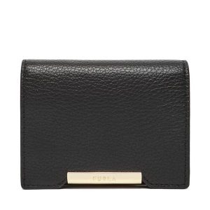 Portfel Furla. Czarne portfele Furla, bez wzorów. Za 369,99 zł.
