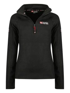 Canadian Peak Bluza polarowa "Tugeak" w kolorze czarnym rozmiar: L. Czarne bluzy Canadian Peak, l, bez wzorów, z materiału, bez kaptura. Za 104,64 zł.