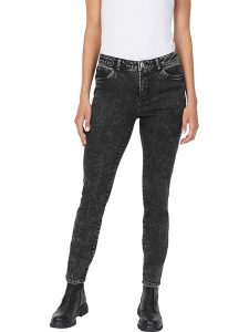 Heine Dżinsy push-up - Slim fit - w kolorze antracytowym rozmiar: 38. Czarne jeansy Heine, bez wzorów. Za 70,24 zł.