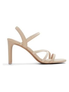 CALL IT SPRING Sandały w kolorze beżowym na obcasie rozmiar: 36. Brązowe sandały Call it Spring, bez wzorów, z otwartym noskiem, bez obcasa, na koturnie, bez zapięcia. Za 86,99 zł.