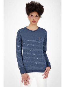 Alife and kickin Koszulka w kolorze granatowym rozmiar: M. Niebieskie bluzki Alife and Kickin, m, bez wzorów, bez kołnierzyka, bez ramiączek. Za 87,95 zł.