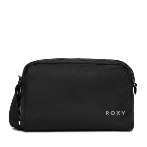 Torebka Roxy. Czarne listonoszki Roxy, bez wzorów, bez dodatków. Za 109,99 zł.