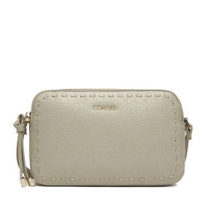 Torebka Lasocki. Szare listonoszki Lasocki, bez wzorów, bez dodatków. Za 159,99 zł.