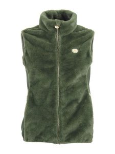 Peak Mountain Kamizelka polarowa "Avril" w kolorze khaki rozmiar: XXL. Brązowe kamizelki Peak Mountain, xxl, bez wzorów, z polaru, bez kołnierzyka, bez ramiączek, bez kaptura. Za 173,99 zł.