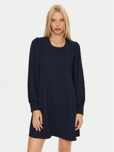 Rinascimento Sukienka koktajlowa CFC0120503003 Granatowy Regular Fit. Niebieskie kombinezony Rinascimento, xs, bez wzorów, z syntetyku, wizytowe, bez kołnierzyka, bez ramiączek. Za 169,99 zł.